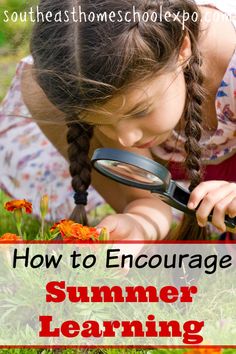 As homeschoolers, we have luxury of understanding that learning can happen anytime, even during the summer. But, what does summer learning look like? Whatever you want it too! Easy Peasy Homeschool, Kids Activities At Home, Brain Drain, Homeschooling Tips, Summer Science