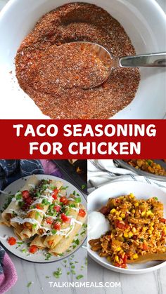 taco seasoning for chicken is an easy and delicious recipe