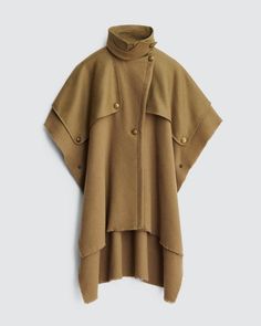 Wool Poncho, Scarf Poncho, Back Details, Color Khaki, Look Cool, Fashion Advice, Rag & Bone, Oversized Fits, Stay Warm