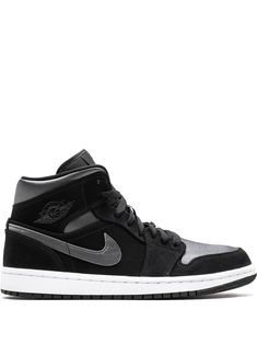 Supplied by a premier sneaker marketplace dealing with unworn, already sold out, in demand rarities. Each product is rigorously inspected by experienced experts guaranteeing authenticity. The iconic Air Jordan 1 Mid is inspired by the original Air Jordan 1 and is a reminder to sneaker-heads how far the brand has come since 1985. Featuring a round toe, contrasting panels, a lace-up front fastening, a logo patch at the tongue and a ridged rubber sole. Jordan Air 1 Mid, Original Air Jordans, Kick Rocks, Sneaker Heads, Men's High Top Sneakers, Air Jordan 1 Mid Se, Jordan Air, Hype Shoes, Air Jordan 1 Mid