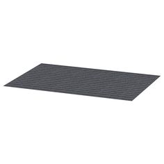 a black mat on a white background