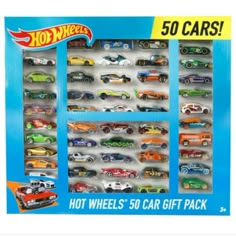 hot wheels 50 car gift pack