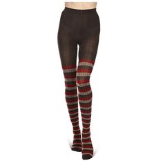 Funky Tights, Eclectic Outfits, Sweater Tights, Stripes Sweater, Sublimation Ideas Projects Inspiration, Winter Tights, Striped Tights, Sublimation Ideas, Tight Sweater