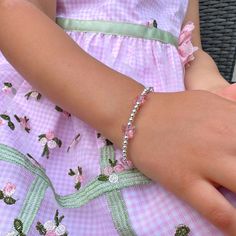 Exceptional Quality: Pink Butterfly Bracelet for infant Baby Girls, Hand crafted by artisan jewelers in the USA. Our team of jewelry experts tests each Baby Bracelet for safety.Adjustable Bracelets for Babies: measures 4.25 inches in Length, and a ¾” Sterling Silver Heart Shaped chain extender for a perfect fit, and to extend the Use of the Baby Jewelry.Infants Baby Girl Gifts: Bead Bracelet Handmade with High End Simulated Pearls and Butterfly Crystals for a Granddaughter, Goddaughter, Daughter Adjustable Pink Heart Bracelet, Adjustable Sterling Silver Stretch Bracelet Gift, Cute Adjustable Silver Heart Bracelet, Cute Silver Bracelet For Birthday, Cute Silver Bracelets For Birthday, Pink Hypoallergenic Sterling Silver Bracelets, Hypoallergenic Pink Jewelry For Birthday, Pink Birthstone Bracelet For Gift, Pink Birthstone Bracelet As Gift