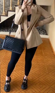 Outfit Formal Invierno Mujer, Outfit Formal Invierno, Outfit Formal Mujer, Outfits Juvenil, Job Clothes, Outfits Con Jeans, Boujee Outfits, Look Plus Size