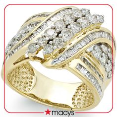 in stock Macys Jewelry, Gold Rings Jewelry, Brighton Jewelry, Rose Gold Jewelry, Yellow Gold Rings, Ring Designs, Or Rose, Fashion Rings, Colored Diamonds