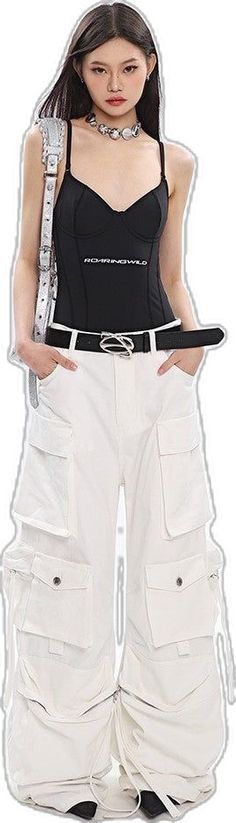 White Cargo Pants, Cargo Pants, Twist, Collage, Wardrobe, Pants, Pins, How To Wear, White