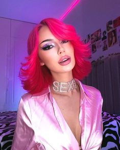 Vivid Hair, Vivid Hair Color, Cute Hair Colors, Dyed Hair Inspiration, Alternative Hair