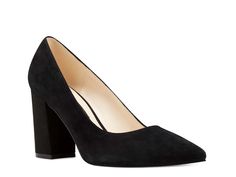 Nine West Cara Pump - Free Shipping | DSW Elegant Formal Pumps With 4-inch Heel, Elegant Fitted Heels With Stacked Heel, Chic Court Shoes With 4-inch Heel For Business Casual, Chic Business Casual Court Shoes With 4-inch Heel, Elegant Formal Pump With Padded Heel, Elegant Formal Pumps With Padded Heel, Elegant Closed Toe Pump For Formal Occasions, Elegant Business Casual Court Shoes With Padded Heel, Elegant Court Shoes With Padded Heel For Business Casual