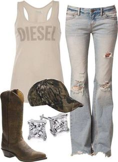 www.sixshootergiftshop.com Cowgirl Outfit, Southern Girls, Estilo Country