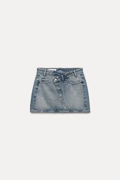 TRF DENIM MINI SKIRT Denim Low Rise Pleated Mini Skirt, Cheap Denim Mini Skirt, Casual Mini Denim Skirt, Cute Mini Skirts Denim, Cheap Fitted Denim Mini Skirt, Denim Skirts For Women Mini, 90's Denim Mini Skirt, Affordable Denim Skirt, Mini Denum Skirt