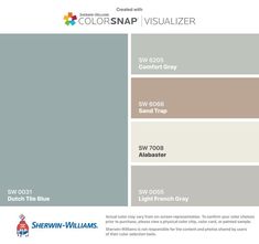 the color scheme for colorsnap visualizer is shown in shades of gray, brown and