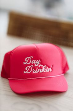 We love this fun trucker hat! Trendy Trucker Hats, Trucker Hats, Trucker Hat, Love This, Gift Ideas, Hats, Gifts