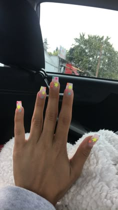 2023 Long Nails, Country Acrylic Nails, Nails Ideas 2023, Summer Nails Coffin, Teen Nails, Nail Ideas Summer, Trendy Summer Nails, Western Nails, Summer Nails Ideas