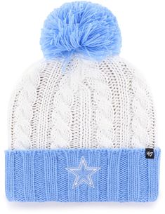 Fit Cold weather knit Warm, insulating fabric One size fits most Style and Team Spirit Raised, embroidered team graphics Additional Details Officially licensed product Dallas Cowboys Game, Dallas Cowboys Gear, Dallas Cowboys Hats, Cowboy Games, Cowboy Gear, Cable Knit Hat, Winter Inspired, Nfl Dallas Cowboys, Knit Hat