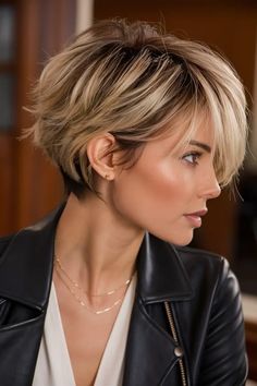 Winter Pixie Haircuts: Fresh Styles for the Cold Season Winter Bob Hair, Pixie Back, 2025 Outfit, Hats For Winter, Haircut Images, Edgy Pixie Cuts, Stylish Short Hair, Edgy Pixie, Short Hair Pixie Cuts