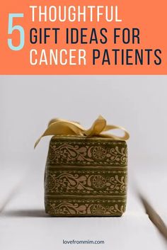 Are you looking for helpful and thoughtful gift ideas for cancer patients of gifts for someone undergoing chemotherapy? These five ideas are the gifts I received when I was undergoing treatment and I highly recommend them as very useful gifts for cancer patients. #cancer #chemo #cancergifts #breastcancer #giftideas #chemotherapy $5 Gift Ideas, Thoughtful Gift Ideas, Useful Gifts, Christian Gifts, Dinner Ideas, Gift Baskets, Thoughtful Gifts, Gift Ideas