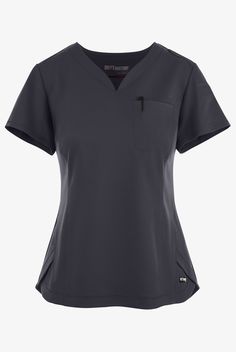 Our Grey’s Anatomy™ by Barco Capri Scrub Top has a rib-knit back panel for built-in flexibility, princess seams for a flattering fit, and crossover seaming for an eye-catching detail. Experience unrivaled flexibility! Our Grey s Anatomy™ by Barco Spandex Stretch collection adds a new layer of flexibility to your medical uniform wardrobe. The Spandex Stretch scrubs offer unmatched fit and comfort while you move throughout your work day. Modern stylish scrubs cater to an athletic inspired look. En Uniform Wardrobe, Stylish Scrubs, Scrub Style, Greys Anatomy Scrubs, Scrubs Outfit, Uniform Advantage, Medical Uniforms, 2023 Christmas, Womens Capris