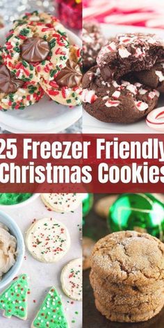 25 freezer friendly christmas cookies