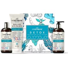 Curlsmith Detox Microbiome Scalp System | Ulta Beauty Air Dry Cream, Hair Detox, Tartaric Acid, Melaleuca Alternifolia, Tea Tree Essential Oil, Flower Extract, Xanthan Gum, Hair Follicle, Wet Hair