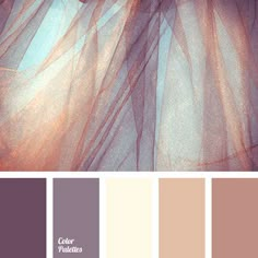 there is a color palette with different shades in the image, including pink and brown