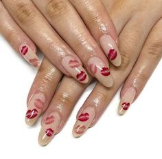 Kiss Nails, Pretty Gel Nails, Soft Nails, Dream Nails, Fire Nails, Funky Nails, Pretty Acrylic Nails, Chic Nails, Short Acrylic Nails