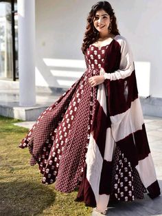 Printed Anarkali Suits, Partywear Dresses, Designer Anarkali, Anarkali Gown, Dupatta Set, Ladies Gown, Anarkali Suit, Designer Gowns