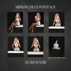 mirror check posepack (early access). | irene⋆ ˚｡⋆୨୧˚ Sims 4 Free Mods, Sims Poses, Cc Folder, 4 Poses, Sims 4 Cc Folder, Sims 4 Mods Clothes, Sims 4 Cc Finds, Cc Finds, Female Poses