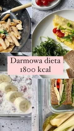 7 przykładowych śniadań z niskim indeksem glikemicznym (IG) Juice Plus, Diy Food, Superfoods, Workout Food, Meal Prep, Meal Planning, Vegetarian Recipes, Good Food