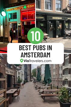 Best Pubs in Amsterdam Bars In Amsterdam, Best Bars In Amsterdam, Chill Bar, Amsterdam Bucket List, Amsterdam Food, Travel Amsterdam, Irish Bar, Amsterdam Canals