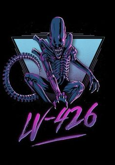 80s Neon, Arte Alien, New Retro Wave, Aliens Movie, Alien Vs Predator, Alien Vs, Cyberpunk 2077