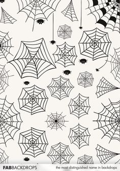 spider webs and cobwes coloring pages for kids to print out on