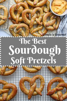 the best sourdough soft pretzels recipe