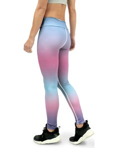 Super soft, stretchy and comfortable yoga pants. High Rise Yoga Pants With 4-way Stretch For Pilates, Sporty Blue Yoga Bottoms, Blue Compression Sporty Bottoms, High Waist Blue Moisture-wicking Bottoms, Sporty High-waist Bottoms For Light Exercise, Sporty High Waist Bottoms For Light Exercise, High Waist Sporty Bottoms For Light Exercise, Casual Mid-rise Moisture-wicking Leggings, Sporty High Rise Bottoms With 4-way Stretch