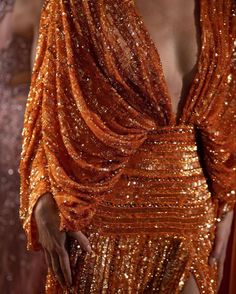 Zuhair Murad Orange, Couture Ss23, Fire Fashion, Spring 2023 Couture, 2023 Couture, Gala Outfit, Grad Dresses, Zuhair Murad, Spring 2023