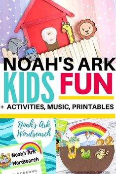 noah's ark kids'fun activities, music, printables and more