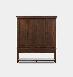 Pierre Cabinet Aged Pine Antique Pine Cabinet, Cabinets And Shelves, Scandinavian Aesthetic, Shoppe Amber Interiors, Cabinet Features, Amber Interiors, Electronic Gifts, Solid Pine, Lead Time