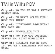 an old song with the words'tm in will's pov '