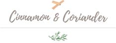 the logo for cinnamon and corinder