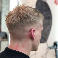 Cute guys Short hair styles cut Blonde Men Short Hair, Men Blonde Hairstyles, Blond Short Hair Men, Mans Haircut Short, Very Short Haircut Men, Men Short Haircut Styles, Hair Fades For Men, Men’s Haircuts Short, Short Man Haircut