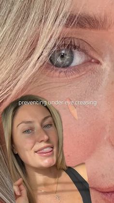 How to prevent under eye creasing from concealer Under Eye Creases, Concealer Tips, Concealer