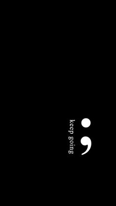 a black background with two white circles