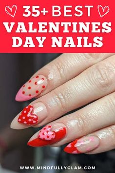 valentines day nails