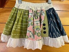 Persnickety Sail Away Mix Print Twirl Skirt Girls Size 4 | eBay Summer Fairy Kei Skirt With Ruffles, Retro Multicolor Cotton Skort, Spring Fairy Kei Ruffled Skirt, Vintage Prairie Skirt, Vintage Kids Clothes Girls, Girls Clothes Sewing, Twirl Skirt, Bo Peep, Clothes Sewing