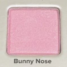 Bunny Nose, Eye Shadow, The Pink, White