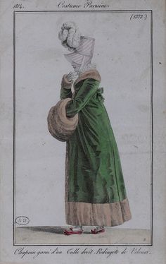 Regency Pelisse, Regency Woman, Regency Fashion Women, 1810s Fashion, Historical Costuming, Fur Dress