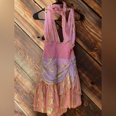 Colorful Mini Dress In Size Xs Pink Fitted Dress For Festival, Pink Ruffled Dress For Festival, Chic Pink Dress For Festival, Pink Bohemian Mini Dress For Party, Mini Dress, Outfit Inspo, Womens Dresses, Pink, Women Shopping