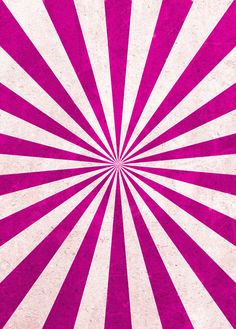 a pink and white sunburst pattern on a piece of paper with grungy edges