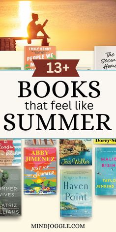 books that feel like summer with text overlay