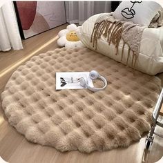 Munera Room Carpet Girls Room Area Rug, Playroom Flooring, Round Living Room, Area Room Rugs, Plush Carpet, Fluffy Rug, Sofa Blanket, Living Room Flooring, Bedroom Flooring